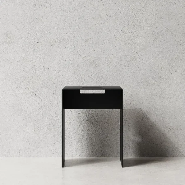 Stolab Sitzgelegenheiten-Nichba Hocker, Schwarz