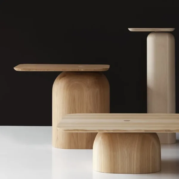 ferm LIVING Tische-Nikari April Tisch, hoch, Birke