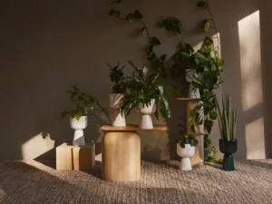 ferm LIVING Tische-Nikari April Tisch, hoch, Birke