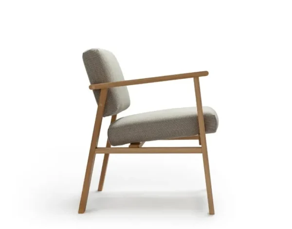 Artek Sitzgelegenheiten-Nikari Archetyp Lobby Sessel, Eiche - grau Steelcut Trio 616