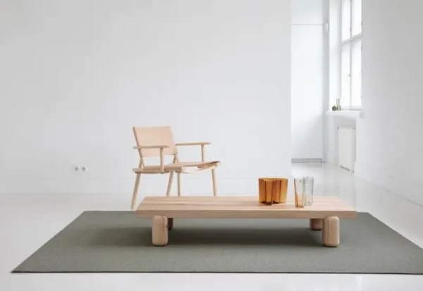 HAY Tische-Nikari Centenniale Couchtisch, Esche geölt