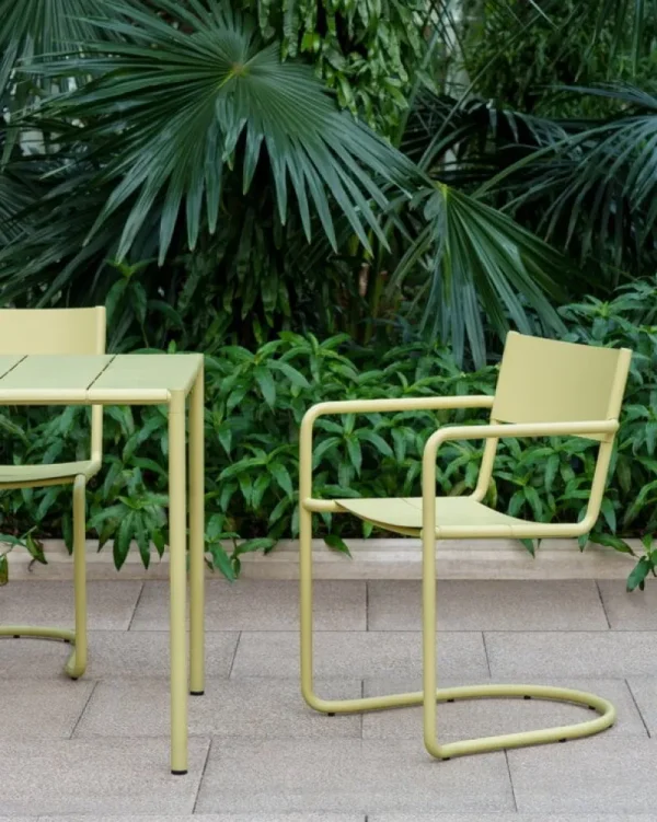 Nine Terrassenmöbel | Sitzgelegenheiten^Sine Esszimmerstuhl, Gelb