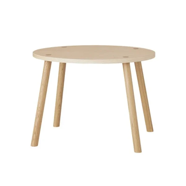 Kinder Nofred Möbel Für Das Kinderzimmer^Mouse Tisch, niedrig, Eiche lackiert