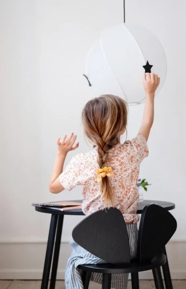 Kinder Nofred Möbel Für Das Kinderzimmer^Mouse Tisch, niedrig, schwarz