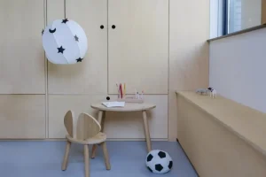 Kinder Nofred Möbel Für Das Kinderzimmer^Mouse Tisch, niedrig, Eiche lackiert