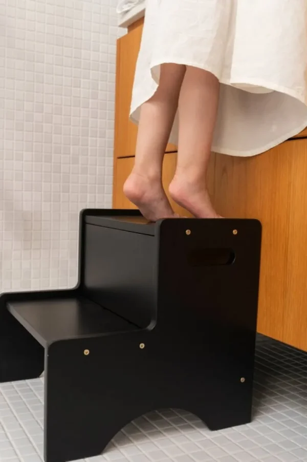 Kinder Nofred Möbel Für Das Kinderzimmer | Tritthocker Und -leitern^Step Up Trittleiter, schwarz