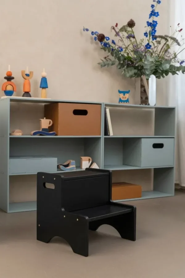 Kinder Nofred Möbel Für Das Kinderzimmer | Tritthocker Und -leitern^Step Up Trittleiter, schwarz