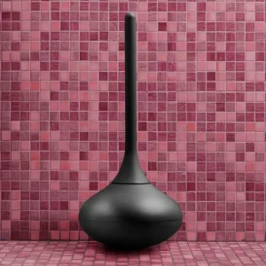 Normann Copenhagen Badezimmeraccessoires^Ballo Toilettenbürste, schwarz