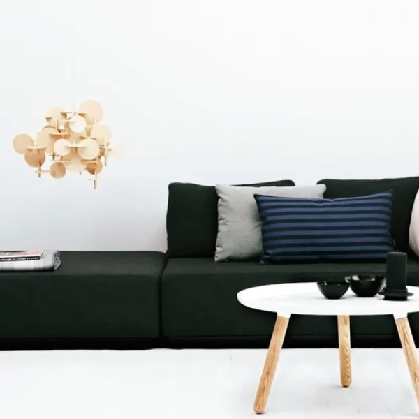 Normann Copenhagen Deckenleuchten-Bau Pendelleuchte, groß, natur