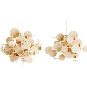 Normann Copenhagen Deckenleuchten-Bau Pendelleuchte, groß, natur