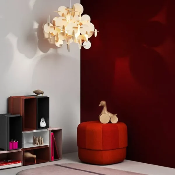 Normann Copenhagen Deckenleuchten-Bau Pendelleuchte, groß, natur