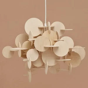 Normann Copenhagen Deckenleuchten-Bau Pendelleuchte, groß, natur