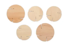 Normann Copenhagen Deckenleuchten-Bau Pendelleuchte, groß, natur