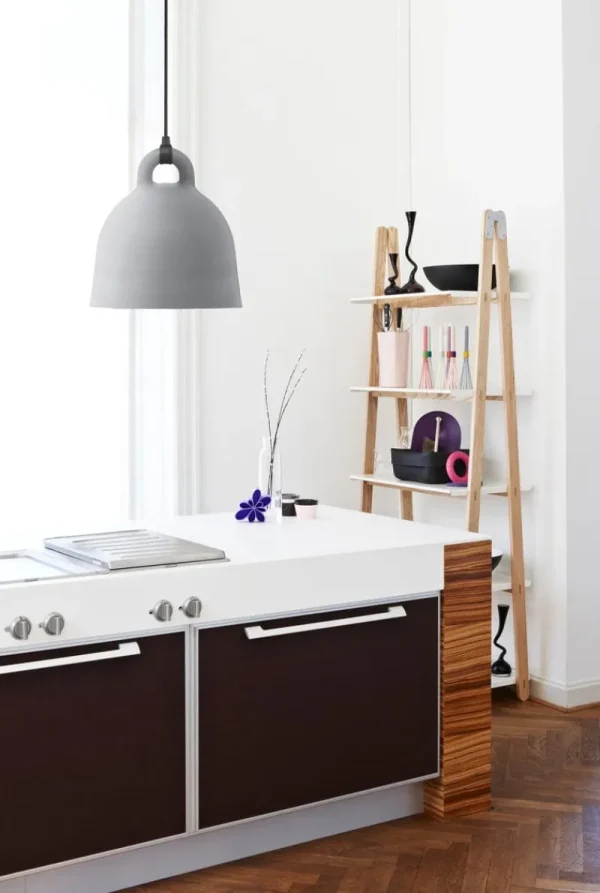 Graypants Deckenleuchten-Normann Copenhagen Bell Pendelleuchte, M, grau