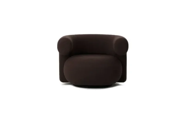 HAY Sitzgelegenheiten-Normann Copenhagen Burra Loungesessel, drehbar mit Rückdrehfunktion, UDA06