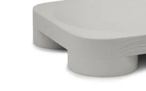 Normann Copenhagen Dekorationsgegenstände^Chub Schale, groß, warm grey