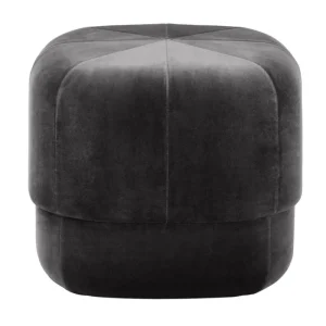 Magis Sitzgelegenheiten-Normann Copenhagen Circus Hocker, klein, graues Velours