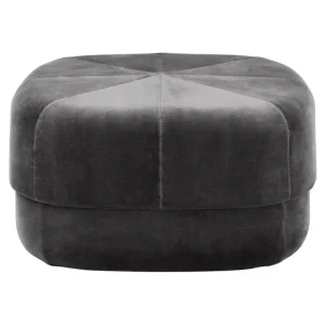 Artek Sitzgelegenheiten-Normann Copenhagen Circus Hocker, groß, graues Velours