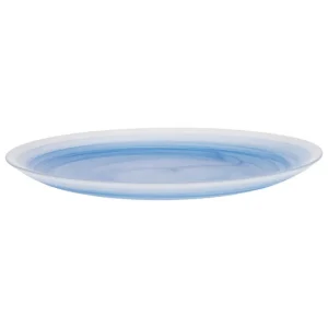 Normann Copenhagen Geschirr^Cosmic Glasteller, 27 cm, Blau