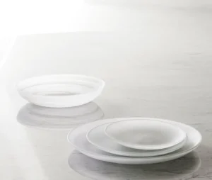 Normann Copenhagen Geschirr^Cosmic Glasteller, 16 cm, Weiß