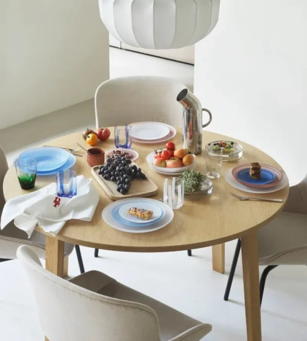 Normann Copenhagen Geschirr^Cosmic Glasteller, 27 cm, Blau