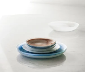 Normann Copenhagen Geschirr^Cosmic Glasteller, 27 cm, Blau