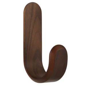 Normann Copenhagen Garderoben Und Kleiderbügel^Curve Haken, Walnussbraun
