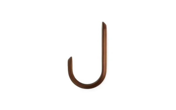 Normann Copenhagen Garderoben Und Kleiderbügel^Curve Haken, Walnussbraun