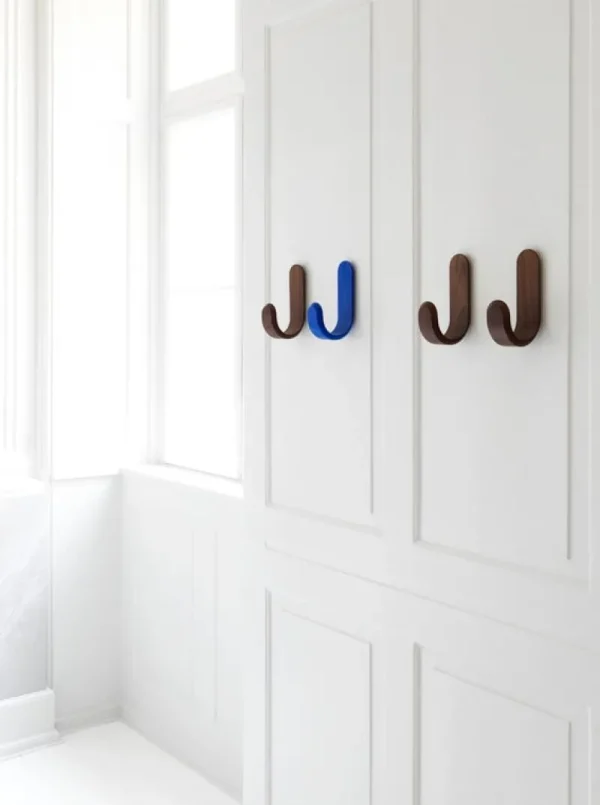 Normann Copenhagen Garderoben Und Kleiderbügel^Curve Haken, Walnussbraun