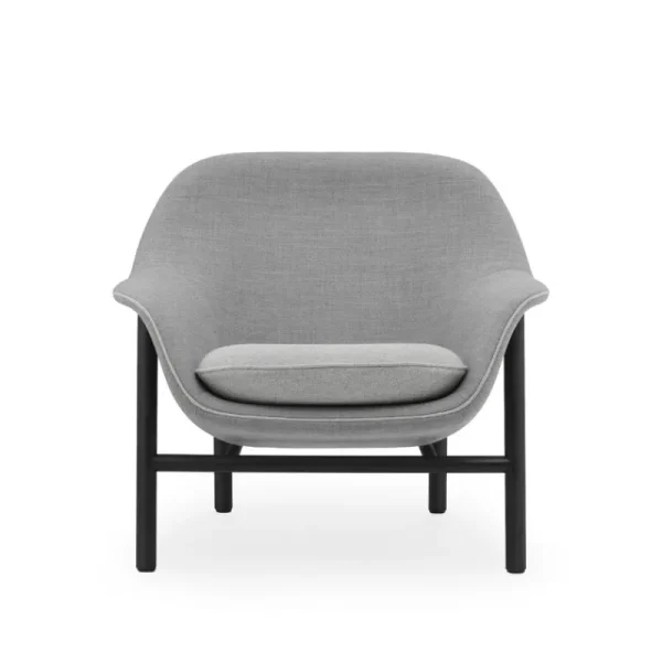 Muuto Sitzgelegenheiten-Normann Copenhagen Drape Loungesessel, niedr., Remix 113 - Hallingdal 100-Eiche sch