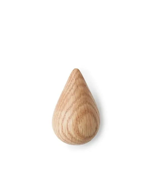 Normann Copenhagen Garderoben Und Kleiderbügel^Dropit Haken, klein, 2 Stück, Natur