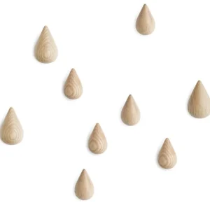 Normann Copenhagen Garderoben Und Kleiderbügel^Dropit Haken, klein, 2 Stück, Weiß