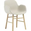 Normann Copenhagen Sitzgelegenheiten-Form Armlehnstuhl, Eiche - Main Line Flax 20