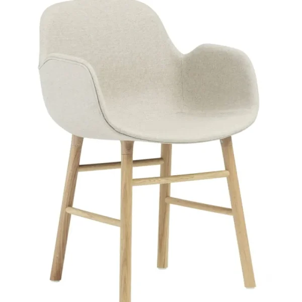 Normann Copenhagen Sitzgelegenheiten-Form Armlehnstuhl, Eiche - Main Line Flax 20