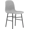 Swedese Sitzgelegenheiten-Normann Copenhagen Form Stuhl, schwarzer Stahl - Synergy 16