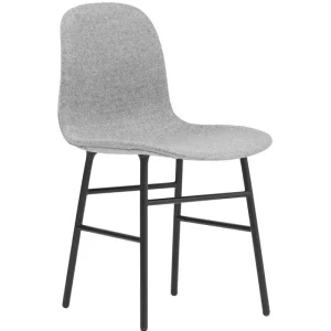 Swedese Sitzgelegenheiten-Normann Copenhagen Form Stuhl, schwarzer Stahl - Synergy 16