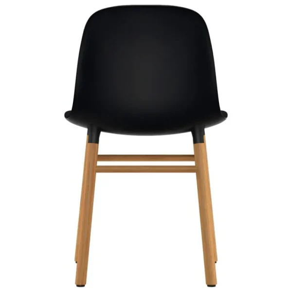 Artek Sitzgelegenheiten-Normann Copenhagen Form Stuhl, schwarz/Eiche