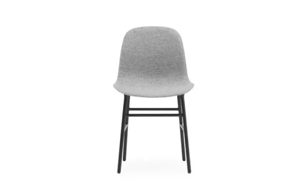 Swedese Sitzgelegenheiten-Normann Copenhagen Form Stuhl, schwarzer Stahl - Synergy 16