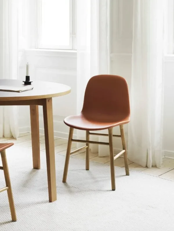 Karakter Sitzgelegenheiten-Normann Copenhagen Form Stuhl, Eiche - Main Line Flax 20