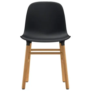 Artek Sitzgelegenheiten-Normann Copenhagen Form Stuhl, schwarz/Eiche