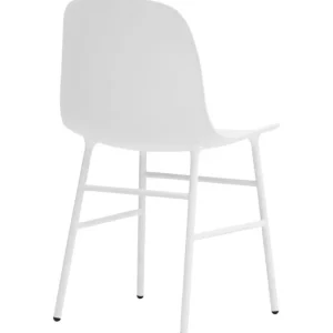 Artek Sitzgelegenheiten-Normann Copenhagen Form Stuhl, weißer Stahl – weiß