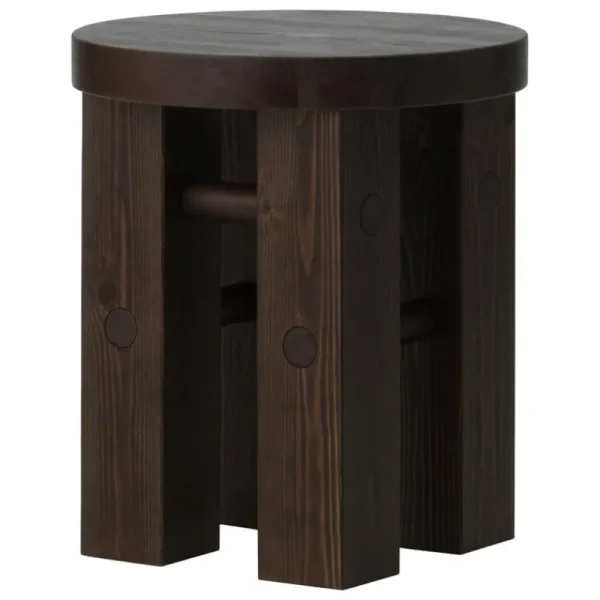 HAY Sitzgelegenheiten-Normann Copenhagen Fyr Hocker, Dunkelbraun