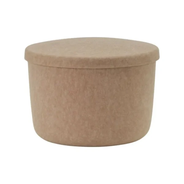 Normann Copenhagen Aufbewahrungsbehälter | Aufbewahrungsbehälter^Hide Aufbewahrungs-Pouf, klein, Sandbeige