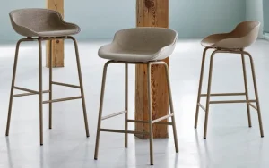 Normann Copenhagen Sitzgelegenheiten-Hyg Barhocker, 65 cm, Sand