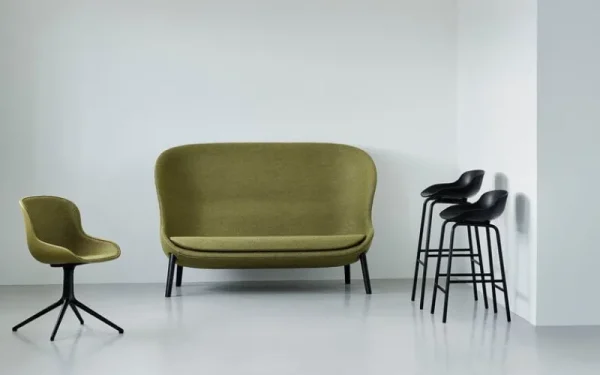 Magis Sitzgelegenheiten-Normann Copenhagen Hyg Barhocker, 75 cm, Schwarz