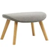 New Works Sitzgelegenheiten-Normann Copenhagen Hyg Fußhocker, Eiche - Main Line Flax MLF26