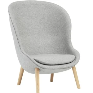Normann Copenhagen Sitzgelegenheiten-Hyg Loungesessel, hoch, Eiche - Synergy 16