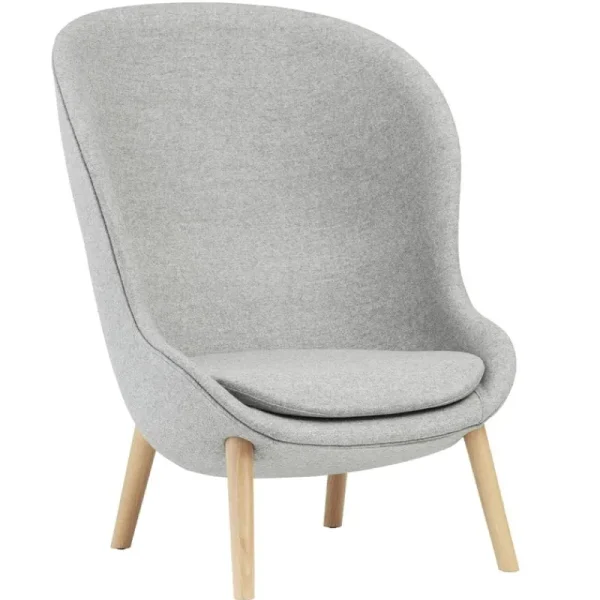 Normann Copenhagen Sitzgelegenheiten-Hyg Loungesessel, hoch, Eiche - Synergy 16