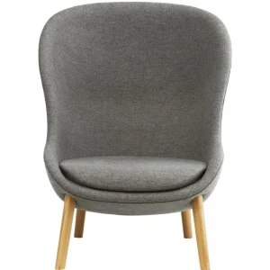 Made by Choice Sitzgelegenheiten-Normann Copenhagen Hyg Loungesessel, hoch, Eiche - Main Line Flax 26