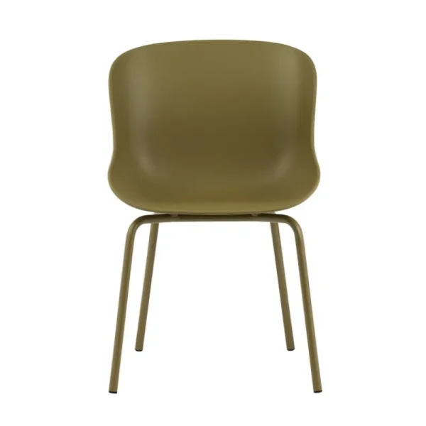 Vitra Sitzgelegenheiten-Normann Copenhagen Hyg Stuhl, Olivgrün